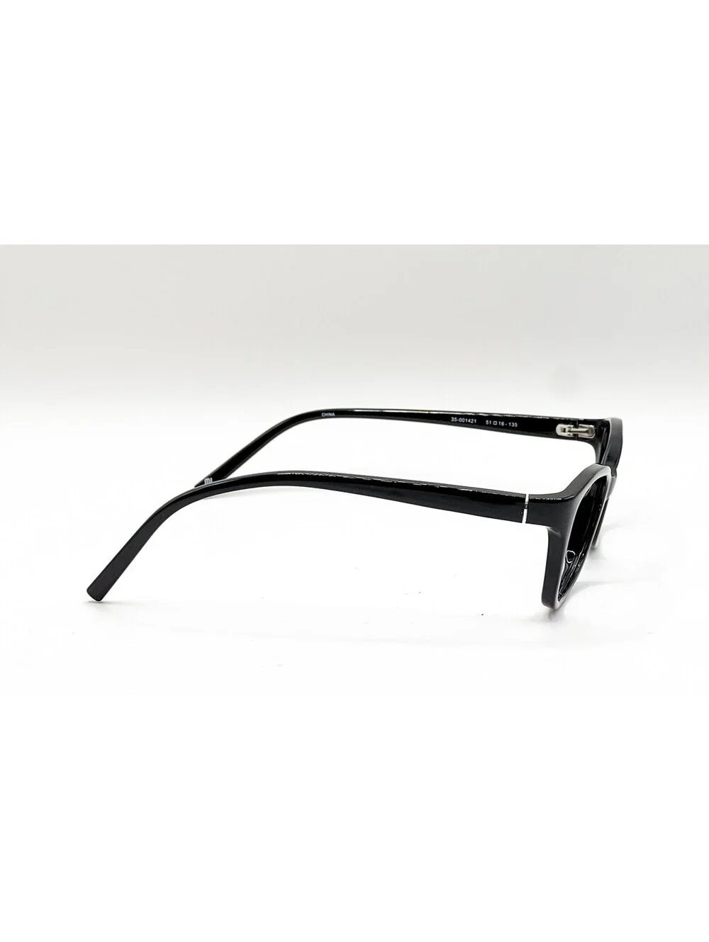 Muse 35-001421 Matte Black Rectangle Authentic Eyeglass Frames 51-16-135